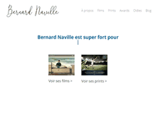 Tablet Screenshot of bernardnaville.fr